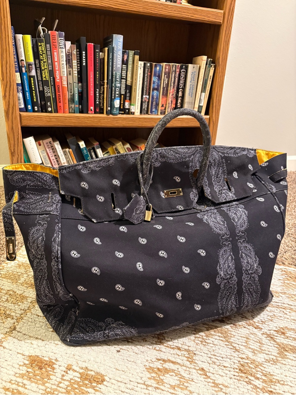 MNML Bandana Birkin Bag